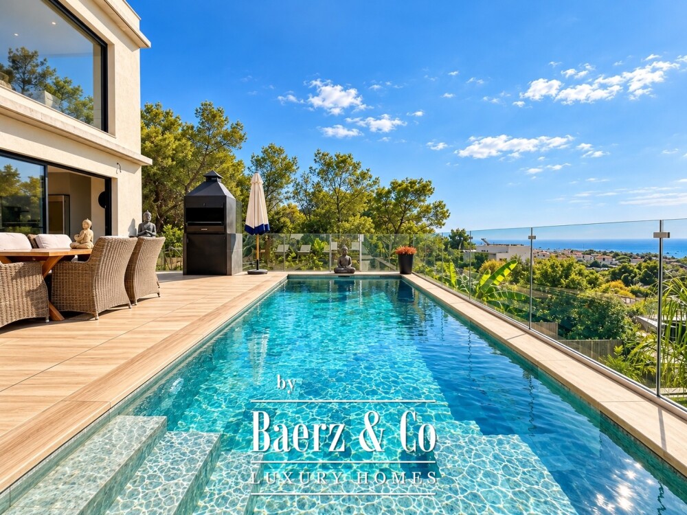 Contemporary Villa with Panoramic Mediterranean Sea Views in Cunit image