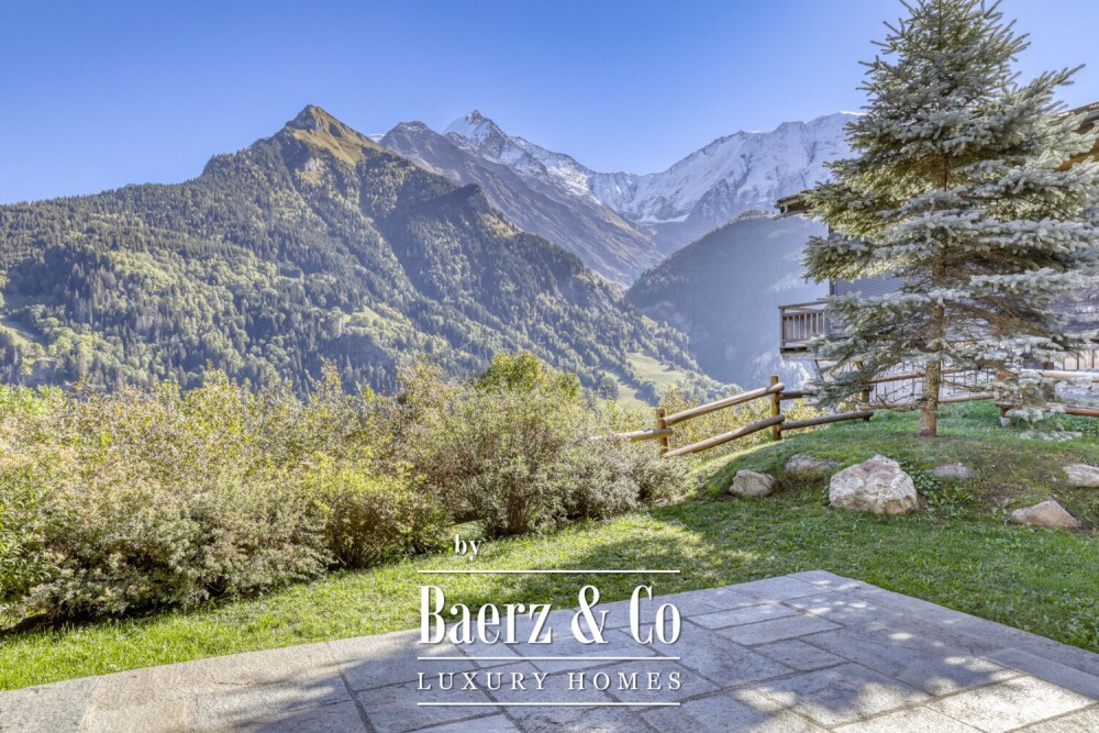 Modern chalet - 3 bedrooms - Facing Mont Blanc image