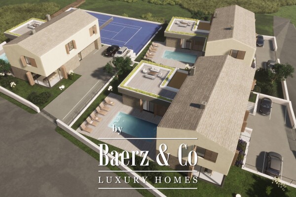 photo 5 Istria, Gračišće, NEWLY BUILT, exclusive villa 390 m2 with 2 swimming pools and tennis court