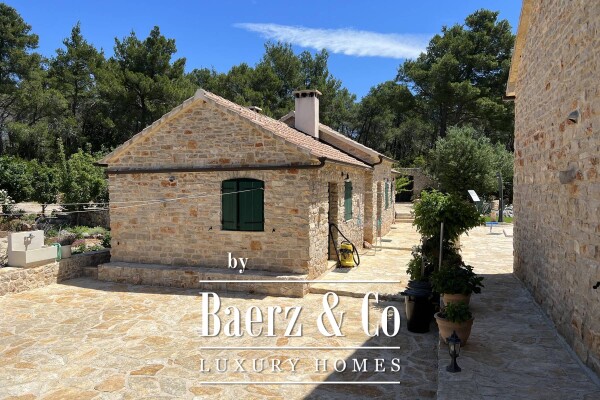 photo 7 Hvar, Stari Grad, Mediterranean stone villa on a big plot of 8500 m2