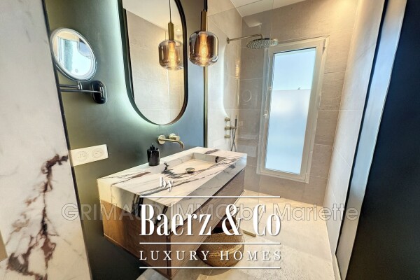 photo 17 villa on large plot with open view and sea view, completely