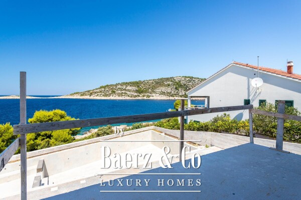 photo 21 Rogoznica, Ražanj, luxury villa under construction in a unique location, first row to the sea