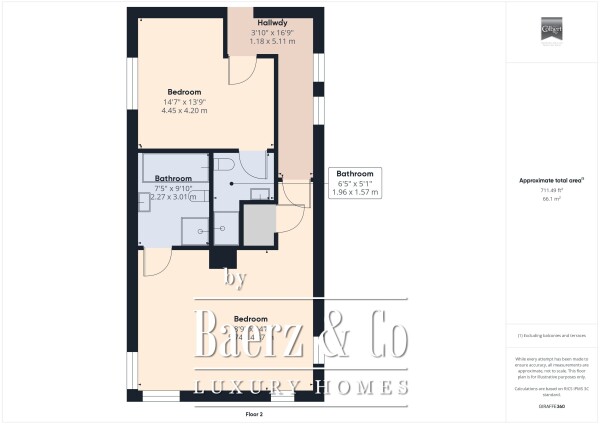 Floor Plan 4 - Rose Cottage, Ballycotton, Co. Cork
