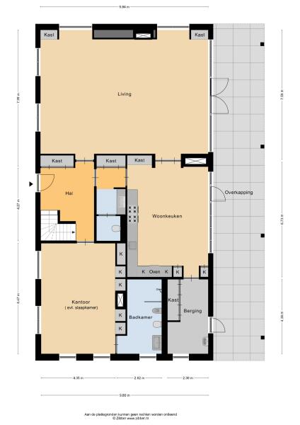Floor Plan 1 - Deventerdijk 2