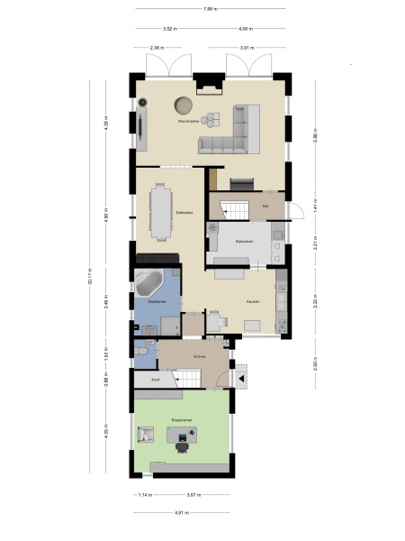 Floor Plan 1 - Welbergswegje 4