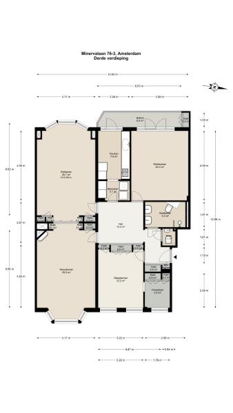 Floor Plan 1 - Minervalaan 76 3