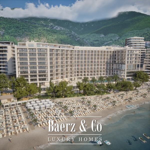 photo 2 Beachfront Apartment for Investment with a Sea View in a 5* Hotel on Budva Riviera