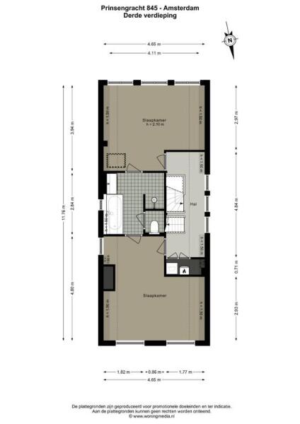 Floor Plan 4 - Prinsengracht 845