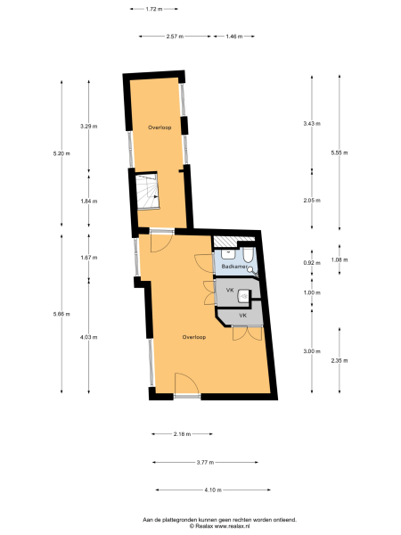 Floor Plan 2 - Zaadmarkt 93