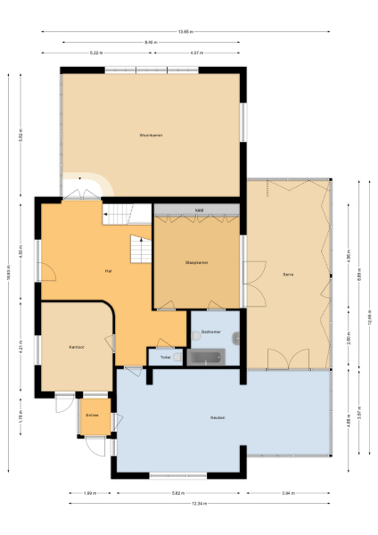 Floor Plan 1 - Laagsestraat 21
