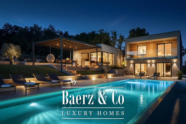 photo 3 Istria, spectacular luxury villa with panoramic views of the Istrian landscape