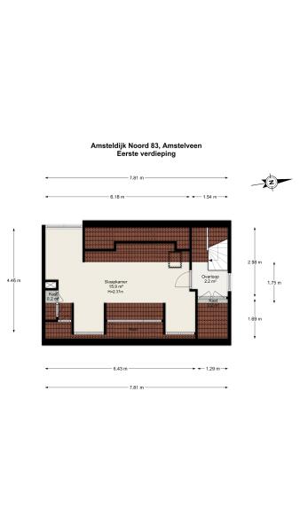 Floor Plan 1 - Amsteldijk Noord 83