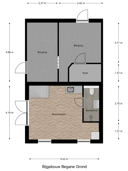 Floor Plan 3 - De Klomp 10