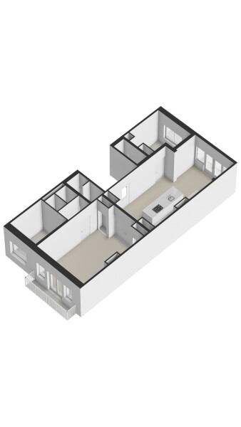 Floor Plan 2 - Koninginneweg 164 C