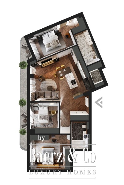 photo 16 Spacious Apartment in a New Project in Bar with a Sea View