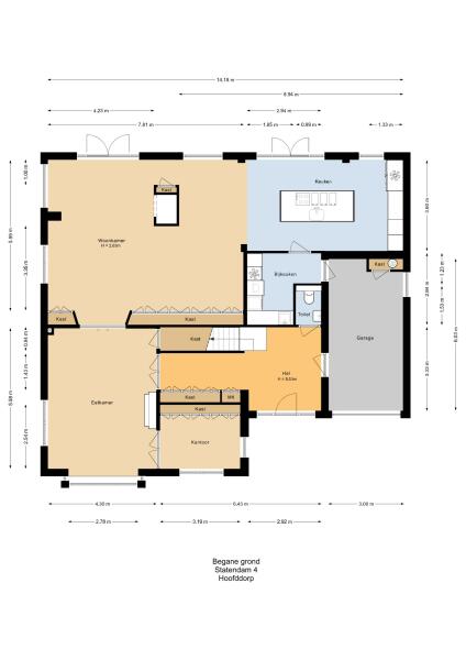 Floor Plan 1 - Statendam 4