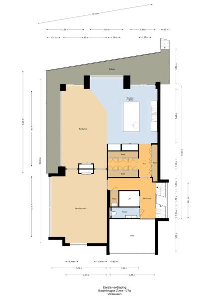 Floor Plan 2 - Baambrugse Zuwe 127 A