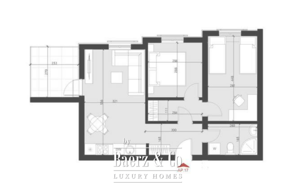 photo 8 Apartment under Construction in a Calm Area in Becici