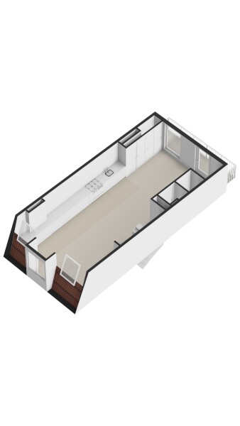 Floor Plan 4 - Dusartstraat 24 3