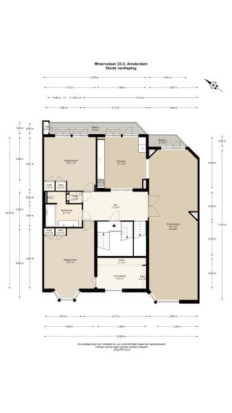 Floor Plan 1 - Minervalaan 23 3