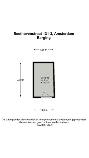 Floor Plan 5 - Beethovenstraat 131 3