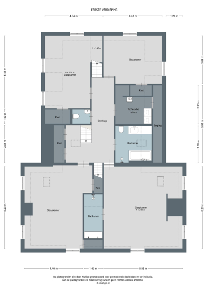 Floor Plan 2 - Molenstraat 22