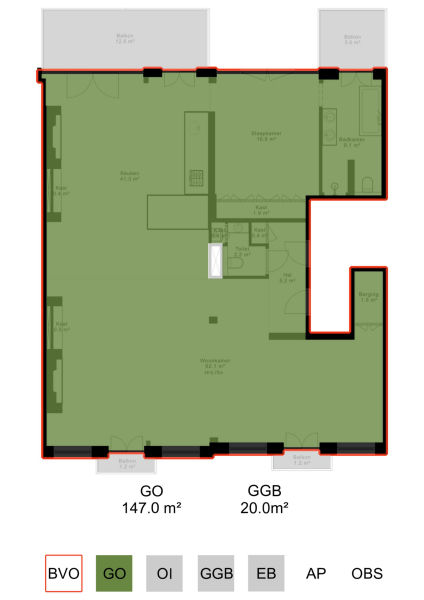 Floor Plan 5 - Van Breestraat 182 A