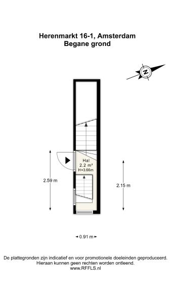 Floor Plan 9 - Herenmarkt 16 1