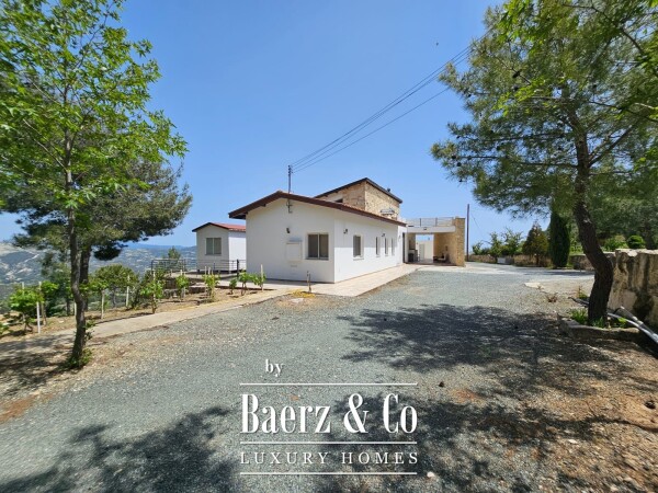 photo 5 Spacious Private Estate with Two Homes, Gardens and Amazing Open Views for sale in Silikou, 366 sq.m.