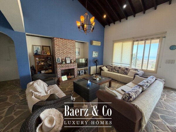photo 7 Private Stone Villa on Expansive Land with Panoramic Views & Sunset Pool Retreat