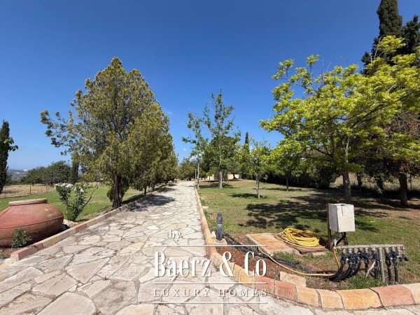photo 10 Private Stone Villa on Expansive Land with Panoramic Views & Sunset Pool Retreat