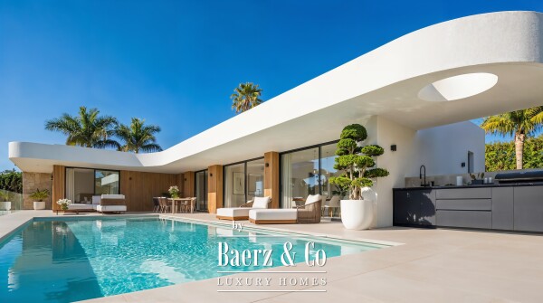 photo 10 Moderne gelijkvloerse nieuwbouwvilla met zwembad in Calpe