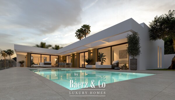 photo 2 Moderne gelijkvloerse nieuwbouwvilla met zwembad in Calpe