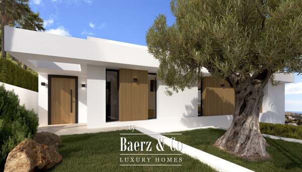 photo 12 Moderne gelijkvloerse nieuwbouwvilla met zwembad in Calpe
