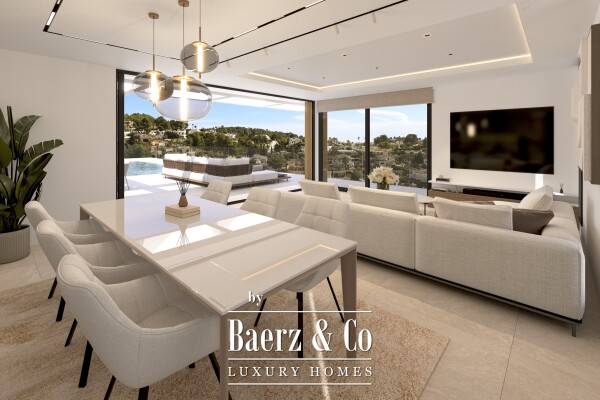photo 8 Moderne gelijkvloerse nieuwbouwvilla met zwembad in Calpe