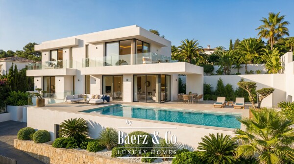 photo 3 Moderne nieuwbouwvilla met uitzicht op de bergen in Calpe