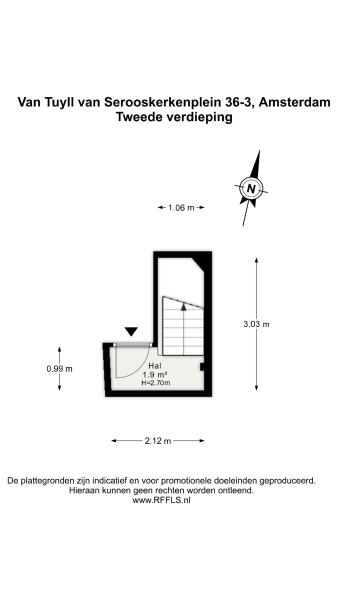 Floor Plan 1 - Van Tuyll van Serooskerkenplein 36 3
