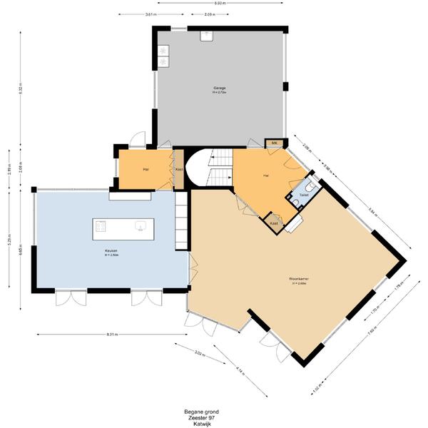 Floor Plan 2 - Zeester 97