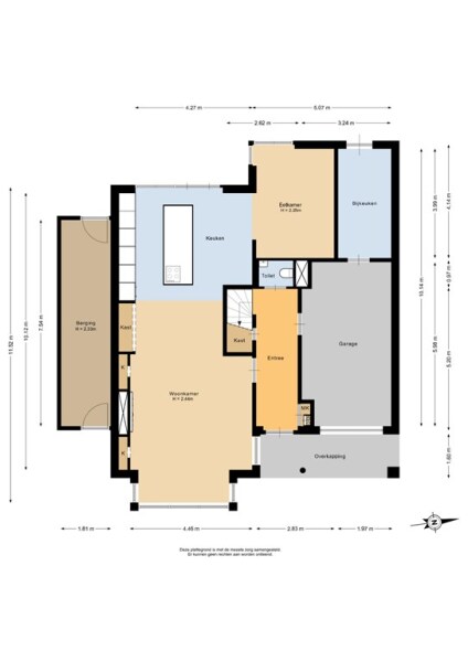 Floor Plan 1 - Bouwlust 125