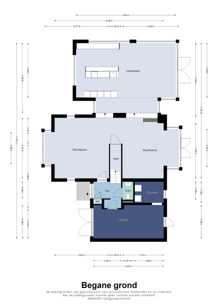 Floor Plan 1 - Europalaan-Oost 74