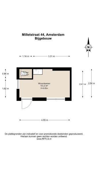 Floor Plan 5 - Milletstraat 44