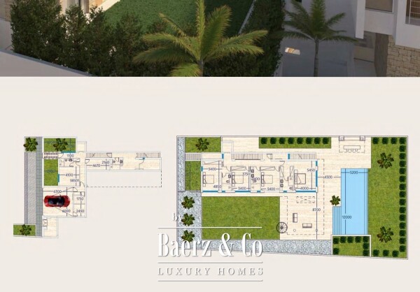 Floor Plan 2 - Blue Sky Exclusive Collection – key ready 5 bedroom beachfront villa with infinity pool and lift, Pervolia (villa 4)